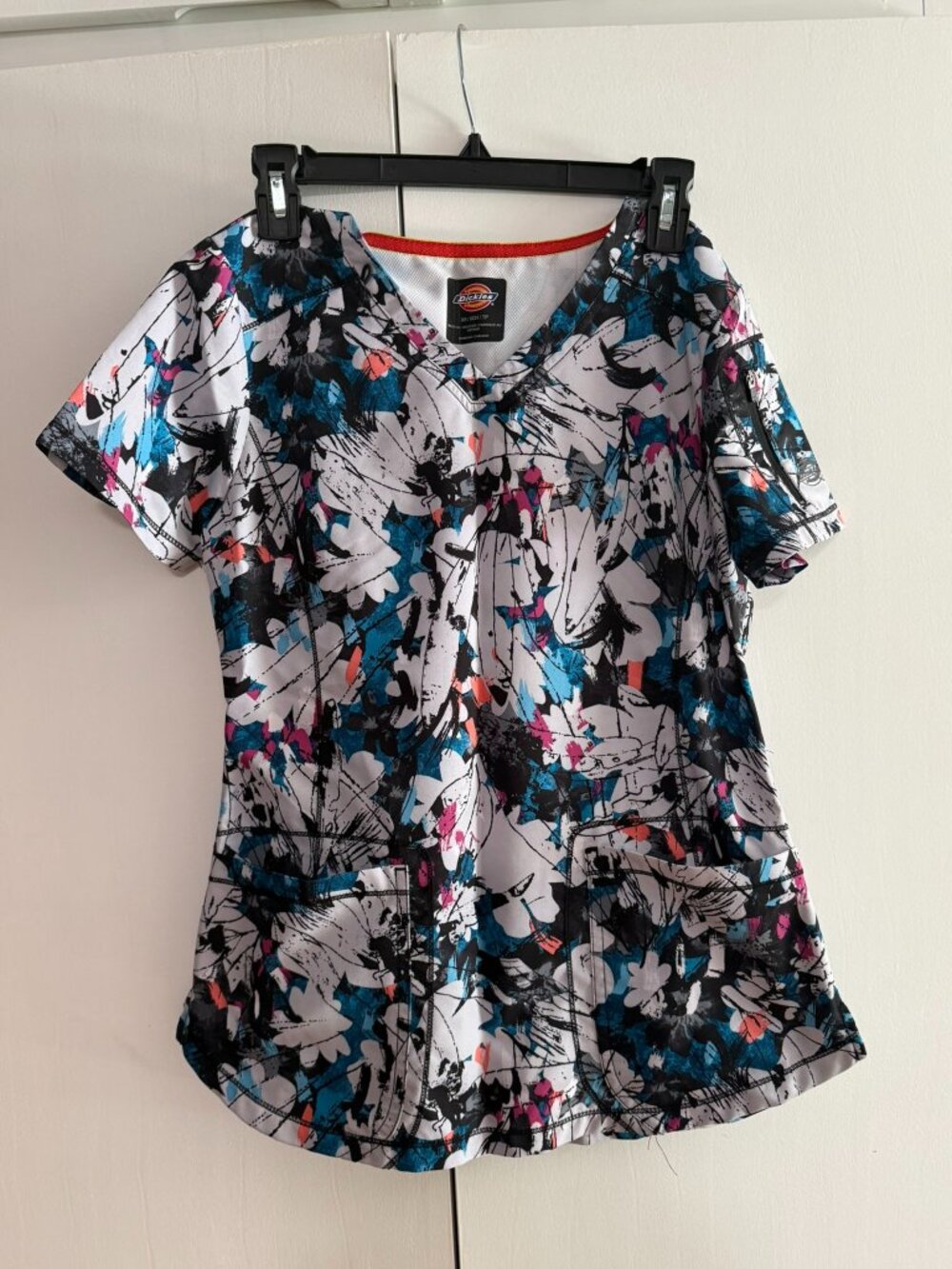 Dickies Multicolored Scrub Top
